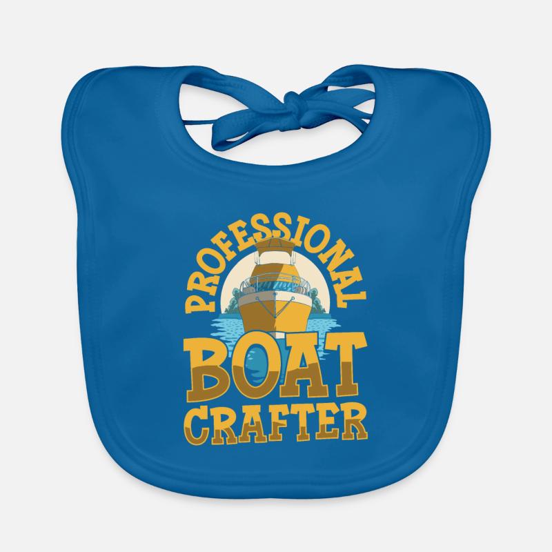 Constructeurs de bateaux Bavoir bio Bébé