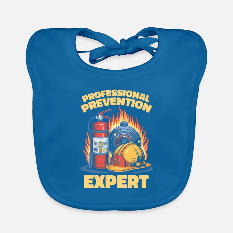 Fire marshal Organic Baby Bibs