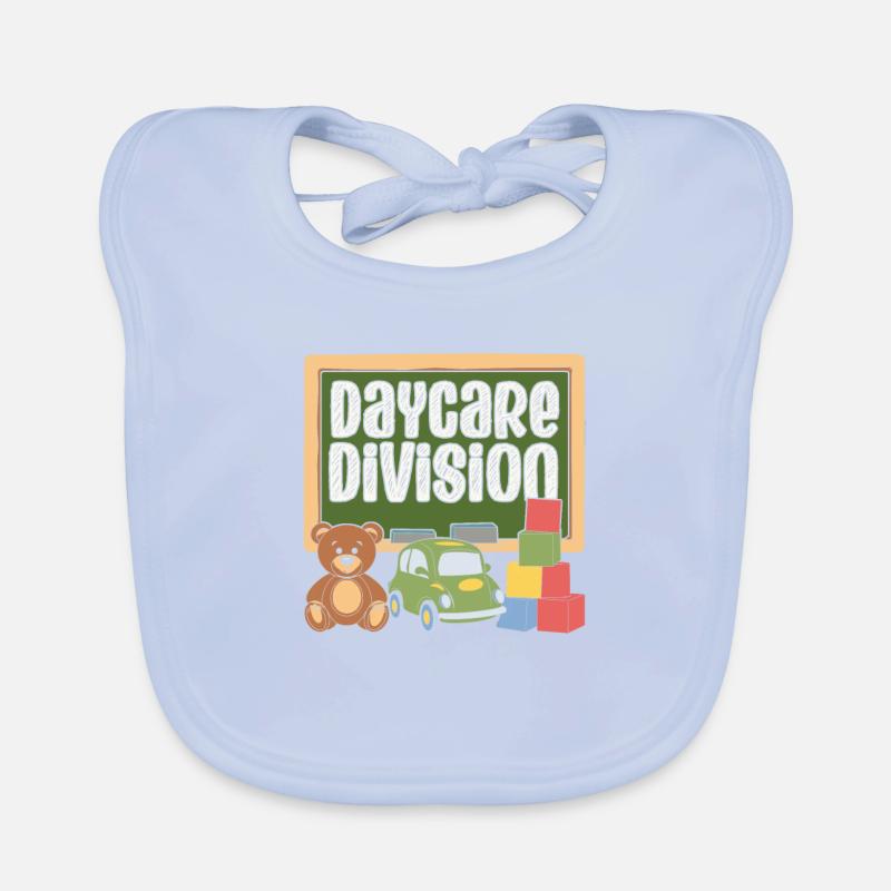 Maternelle Enseignant Équipe d’Assistante maternelle Bavoir bio Bébé