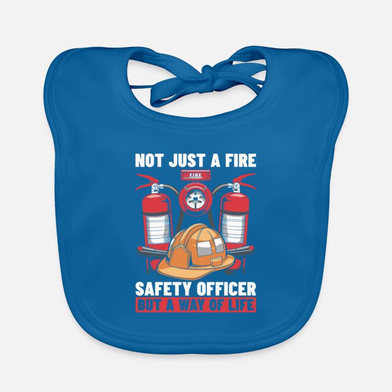 Fire marshal Organic Baby Bibs