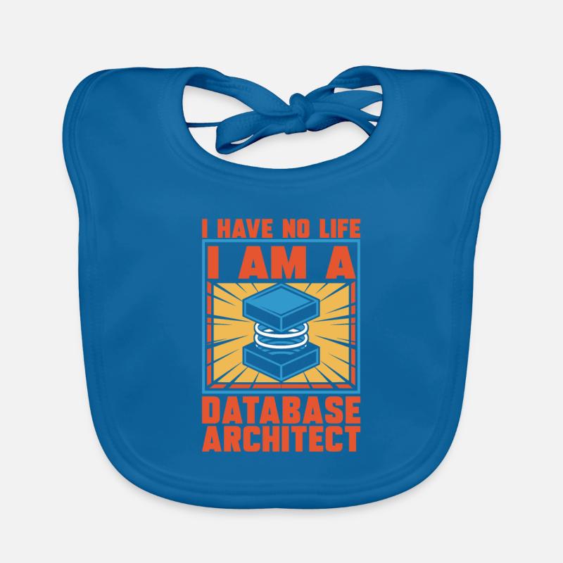 Database Architect Organic Baby Bibs
