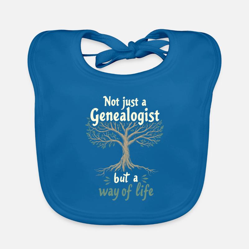 Généalogiste Bavoir bio Bébé