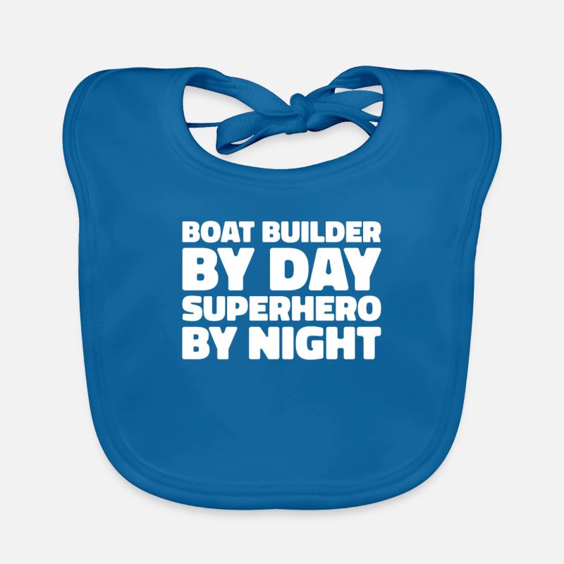 Constructeurs de bateaux Bavoir bio Bébé