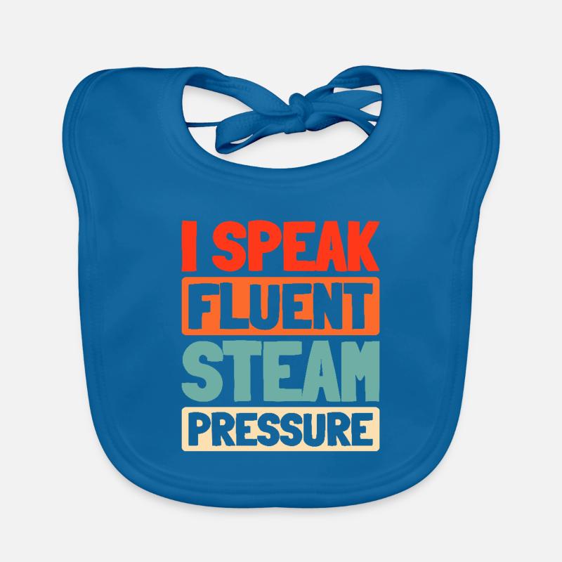 Boiler operators Organic Baby Bibs