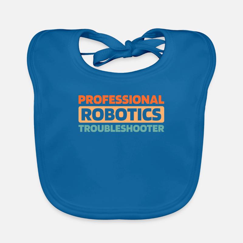 Robotics Technician Organic Baby Bibs