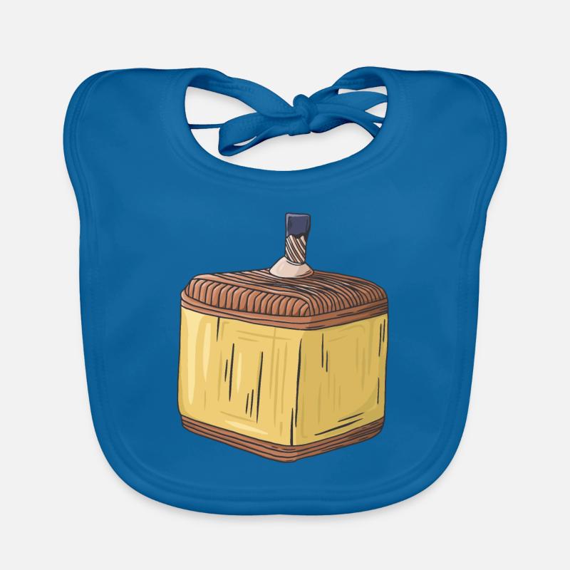 Cubic Cannon Strike Firecracker Fireworks Banger Organic Baby Bibs