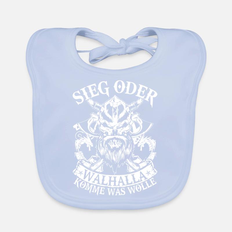 Sieg oder Walhalla Baby Bio-Lätzchen