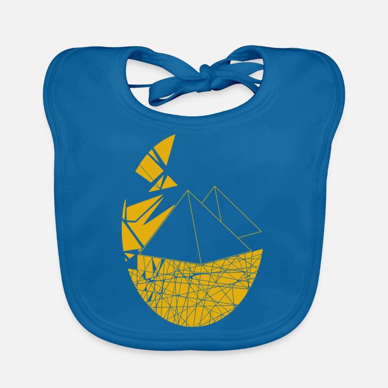 Pyramids Organic Baby Bibs