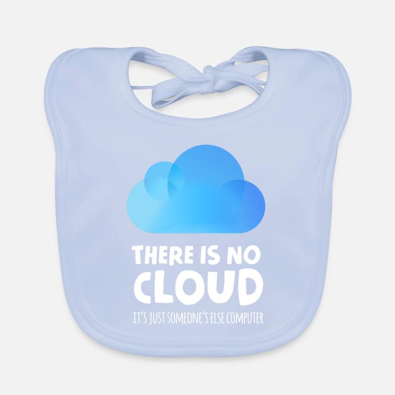there is no cloud it's just someone else computer Organic Baby Bibs
