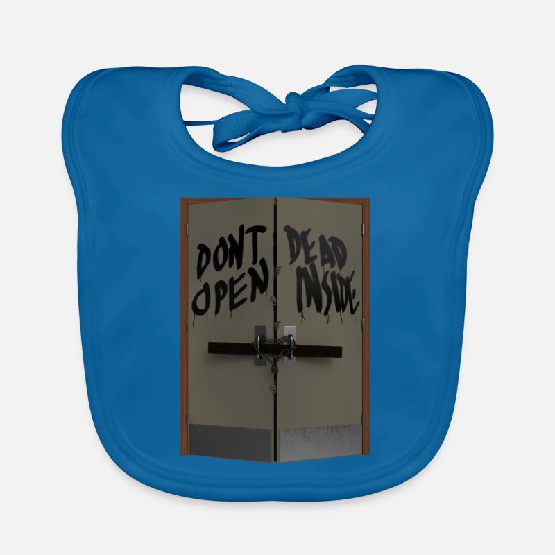 Don't open dead inside Bavoir bio Bébé