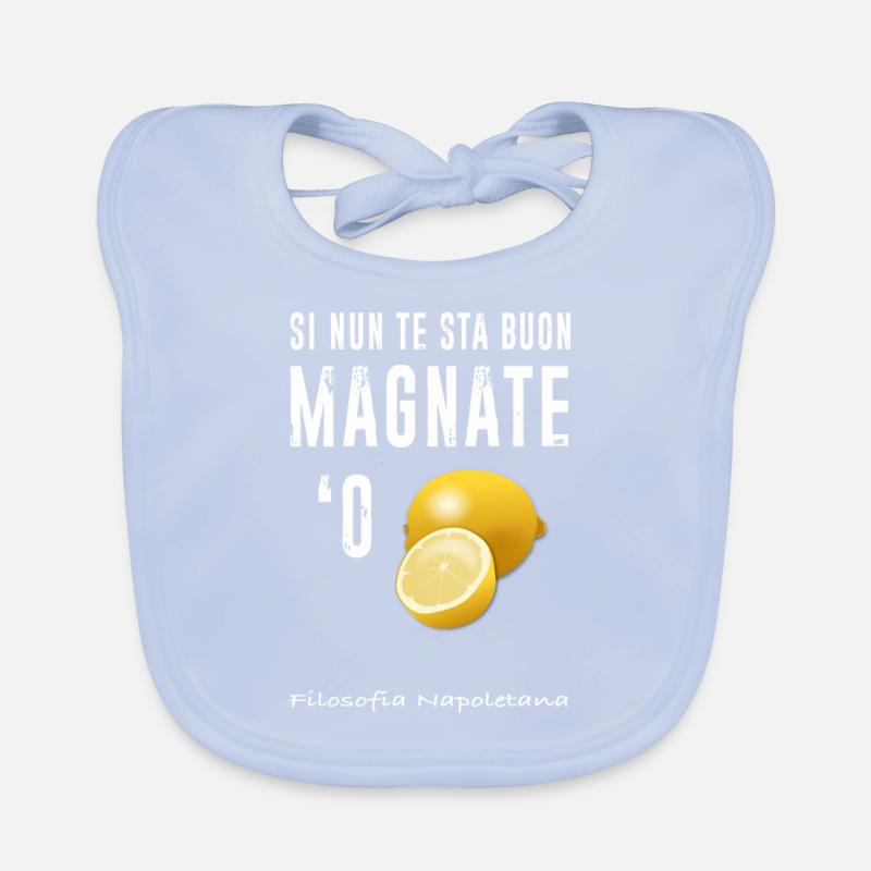 Magnate oder Zitrone Baby Bio-Lätzchen