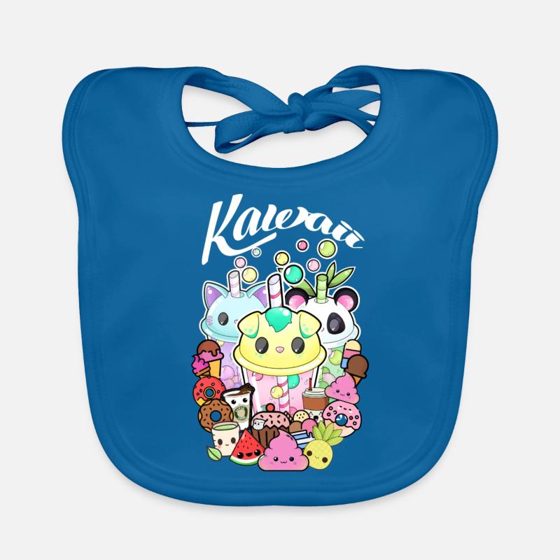 Kawaii sweets Organic Baby Bibs