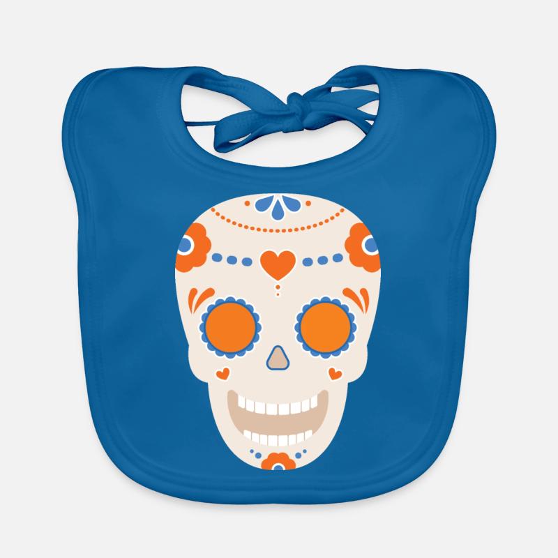 Skull Baby Bio-Lätzchen