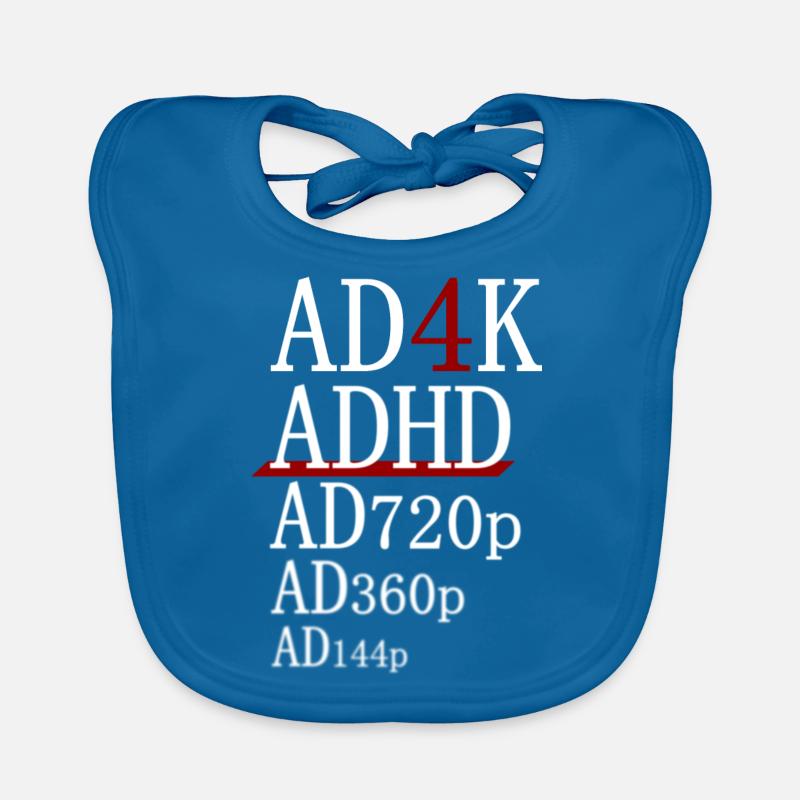 ADHD - AD4K Baby Bio-Lätzchen
