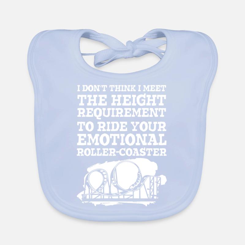 Emotional Roller Coaster Baby Bio-Lätzchen