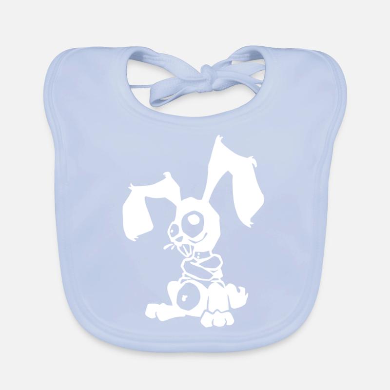 Creasy Rabbit Bavoir bio Bébé