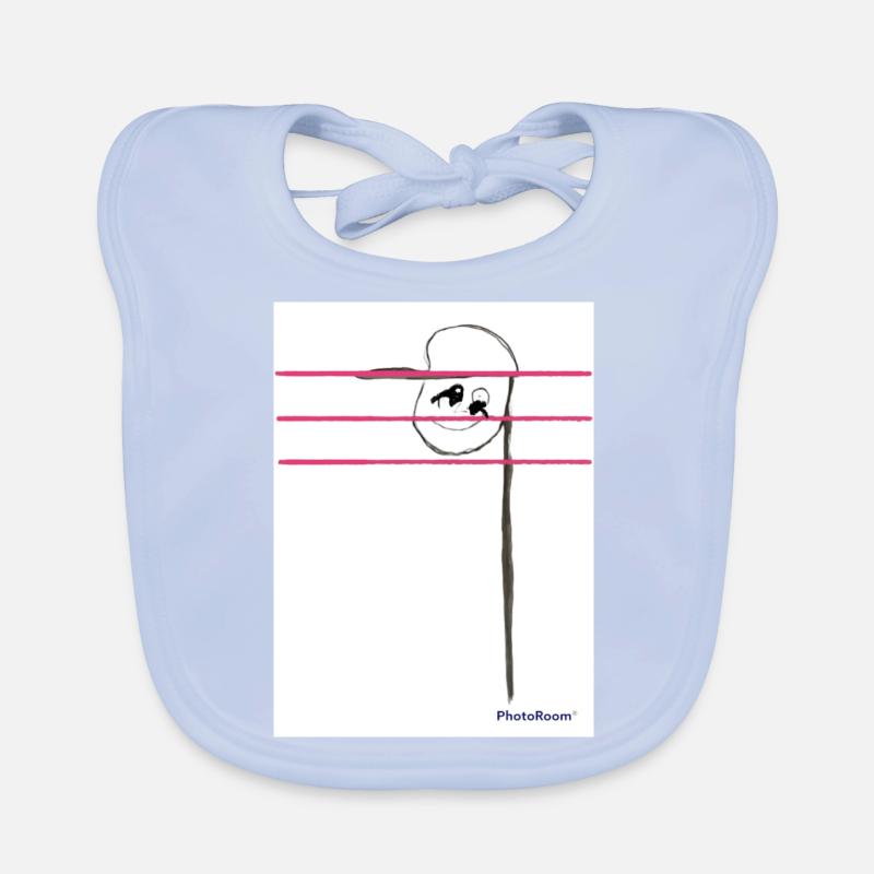 Musical note Organic Baby Bibs