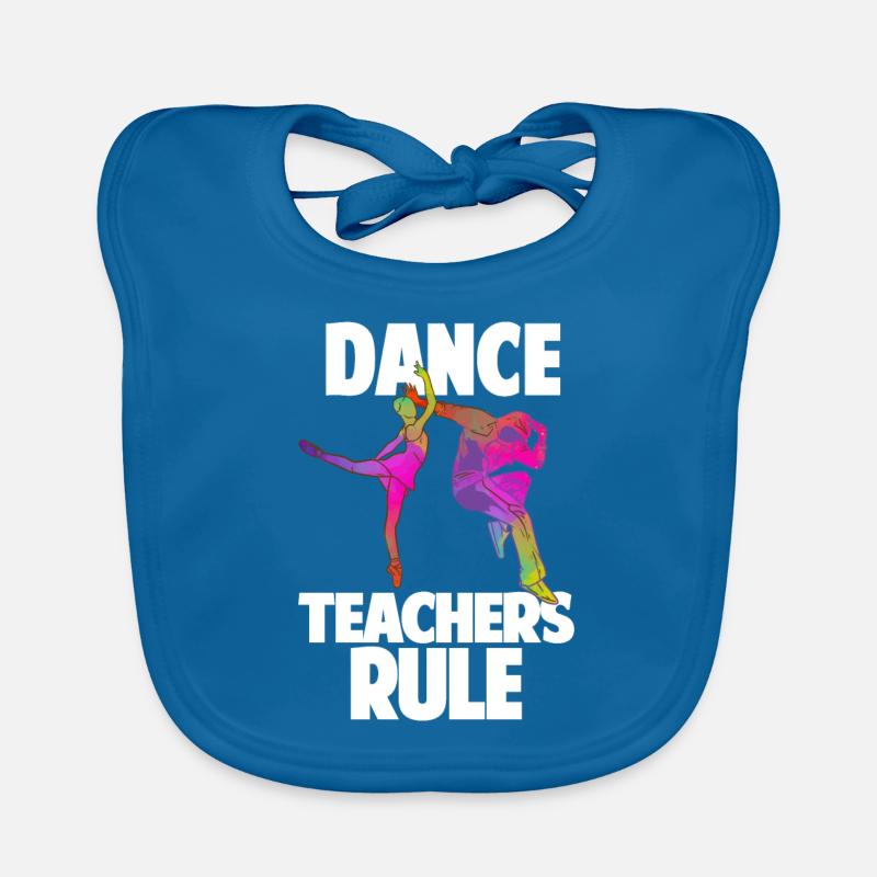 Professeur de danse Règle Professeur de danse Cadeau de l’école de danse Bavoir bio Bébé