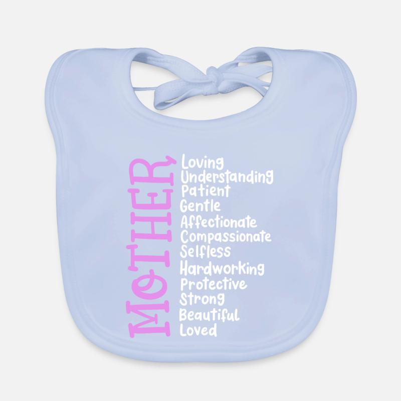 Mutter Muttertag Baby Bio-Lätzchen