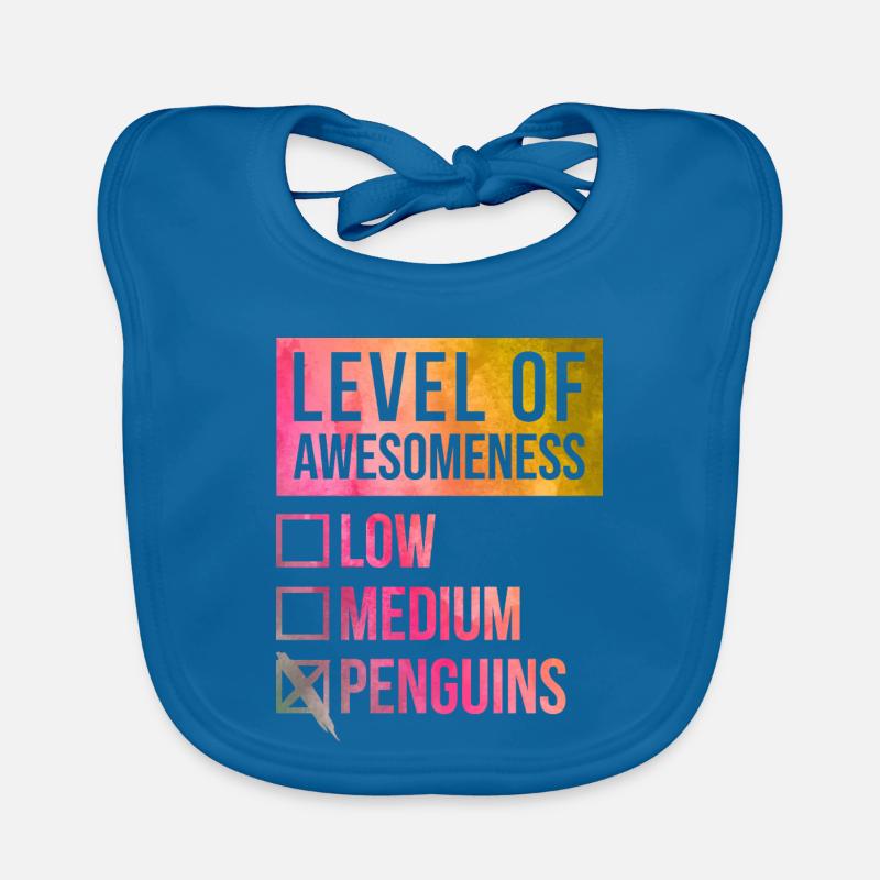pingouin Bavoir bio Bébé