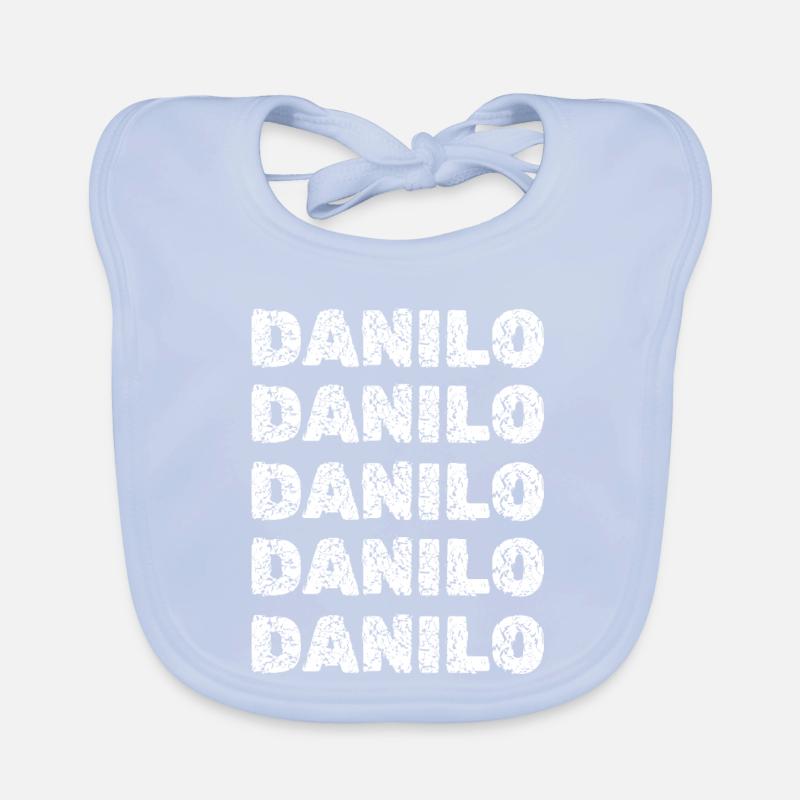 Danilo as a name Organic Baby Bibs
