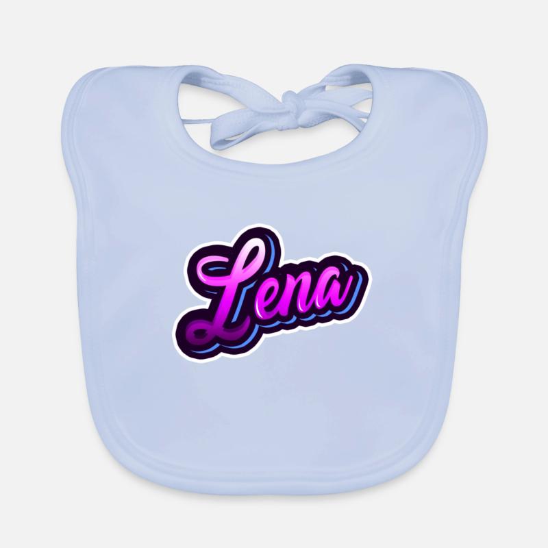 LENA - Your personalized design Organic Baby Bibs