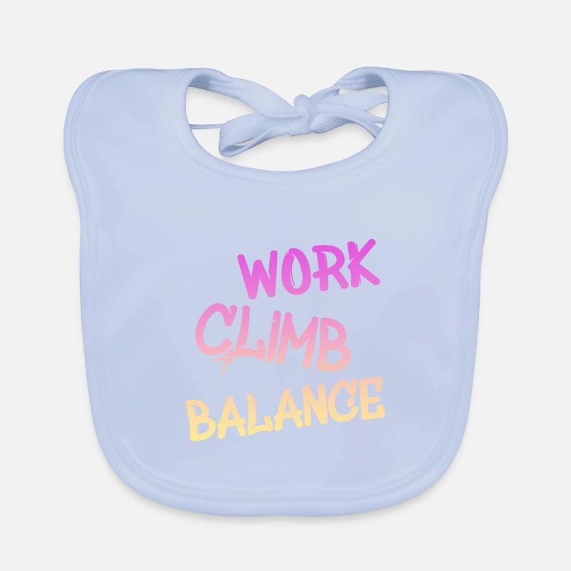 Klettern Baby Bio-Lätzchen