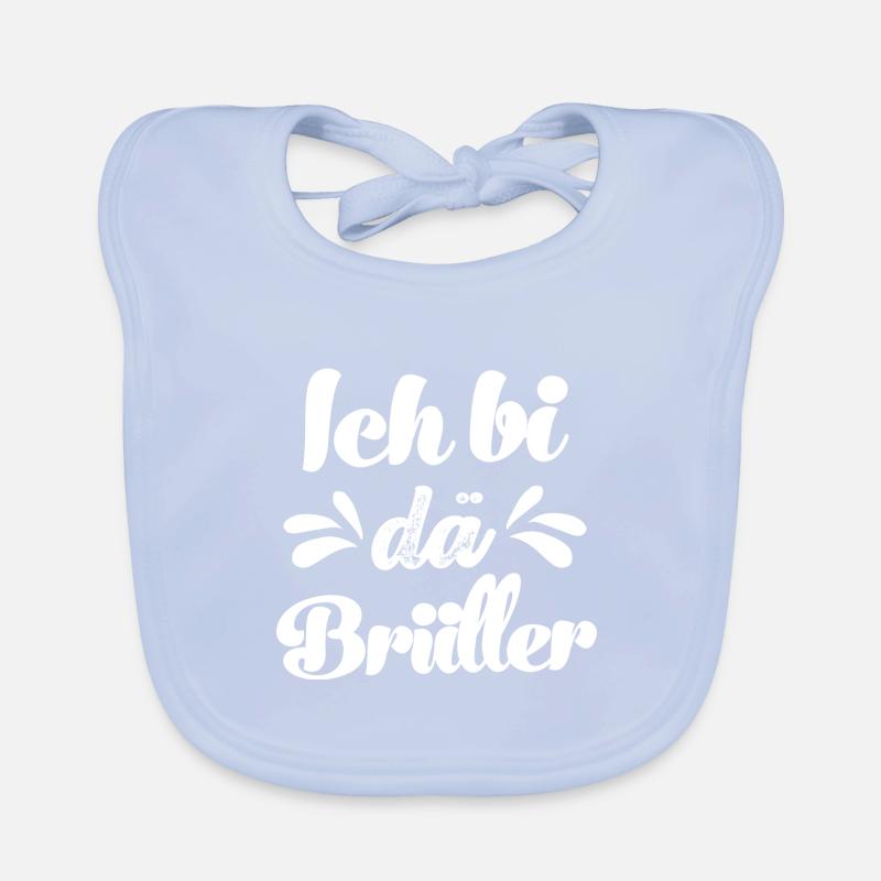 Ich bin dä Brüller Schweiz Schweizerdeutsch Baby Bio-Lätzchen