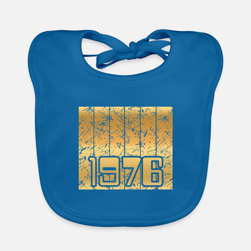 Year 1976 Organic Baby Bibs