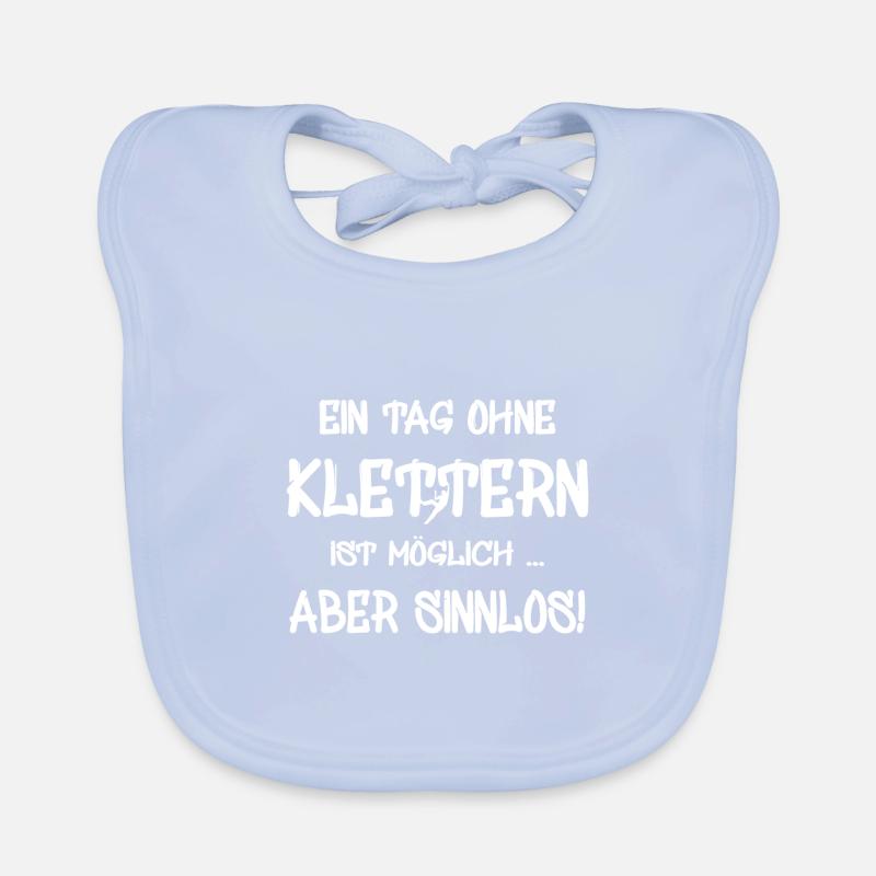 klettern Baby Bio-Lätzchen