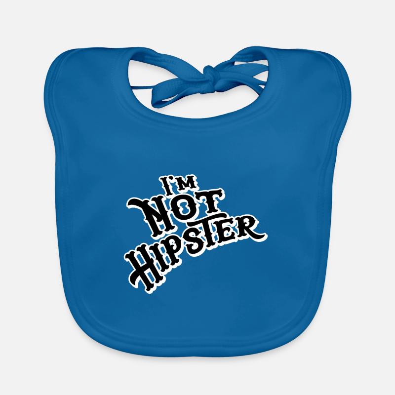 Dans le pas Hipster Bavoir bio Bébé