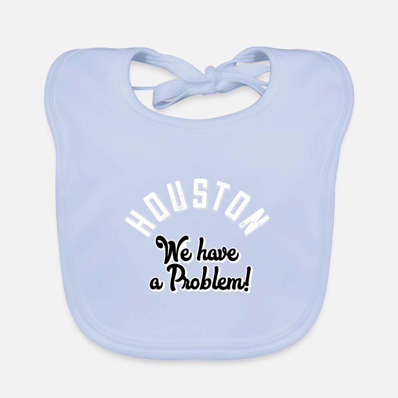 Houston we have a problem Baby Bio-Lätzchen