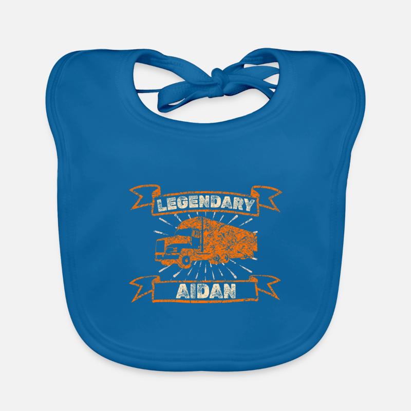 Gift for Aidan Organic Baby Bibs