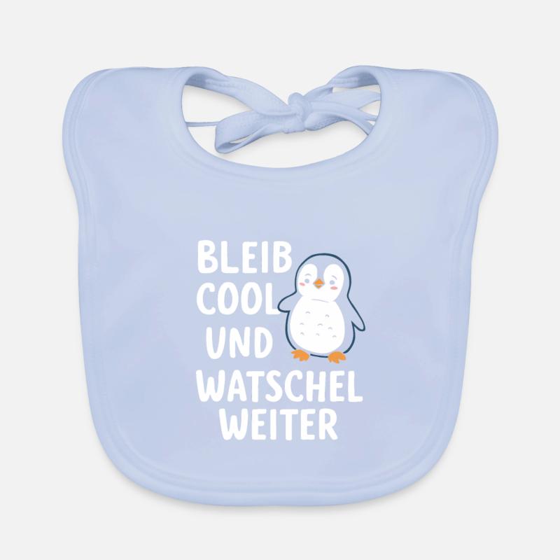 Penguin Little Penguins Emperor Penguin Organic Baby Bibs