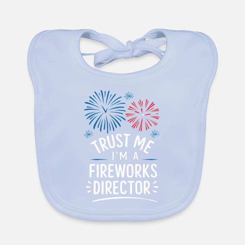 Pyrotechnics Fireworks Pyrotechnics Organic Baby Bibs