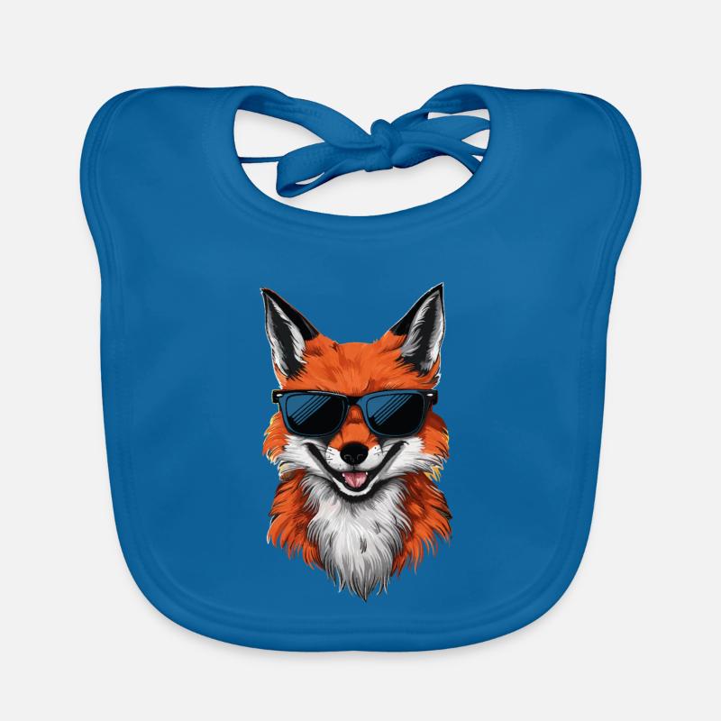 Fuchs Füchse Tier Baby Bio-Lätzchen