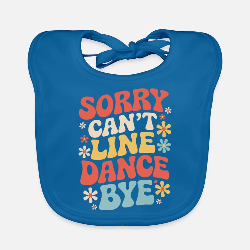 Danse en ligne Danseurs Bavoir bio Bébé