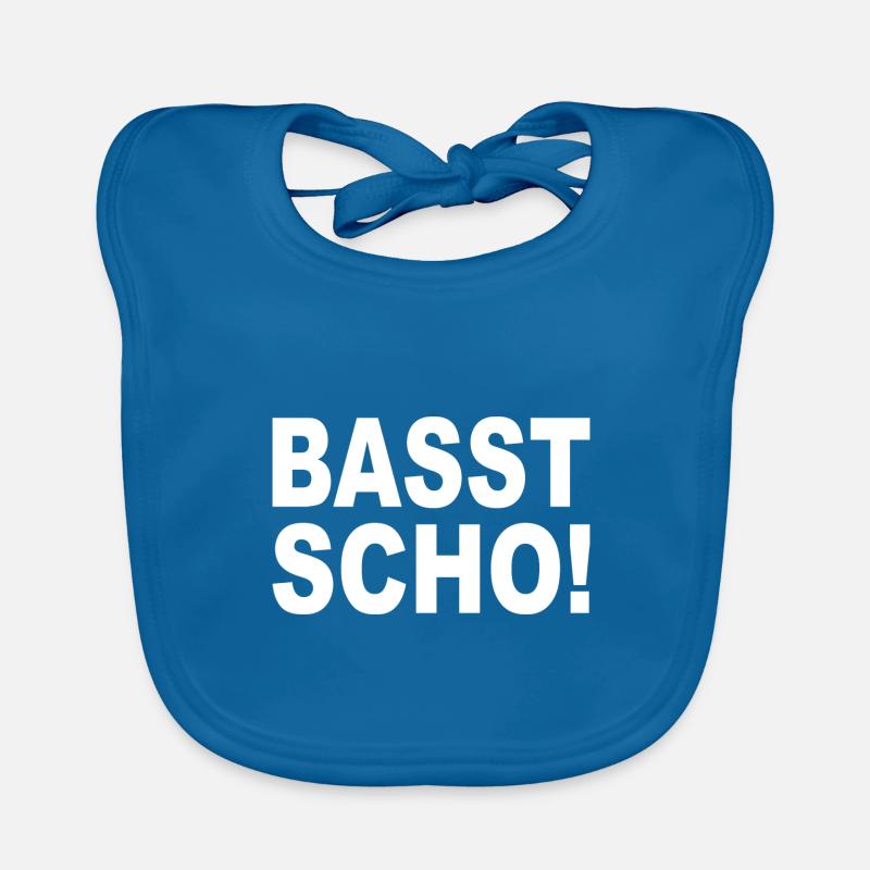 BASST SCHO - dialecte bavarois Bavoir bio Bébé