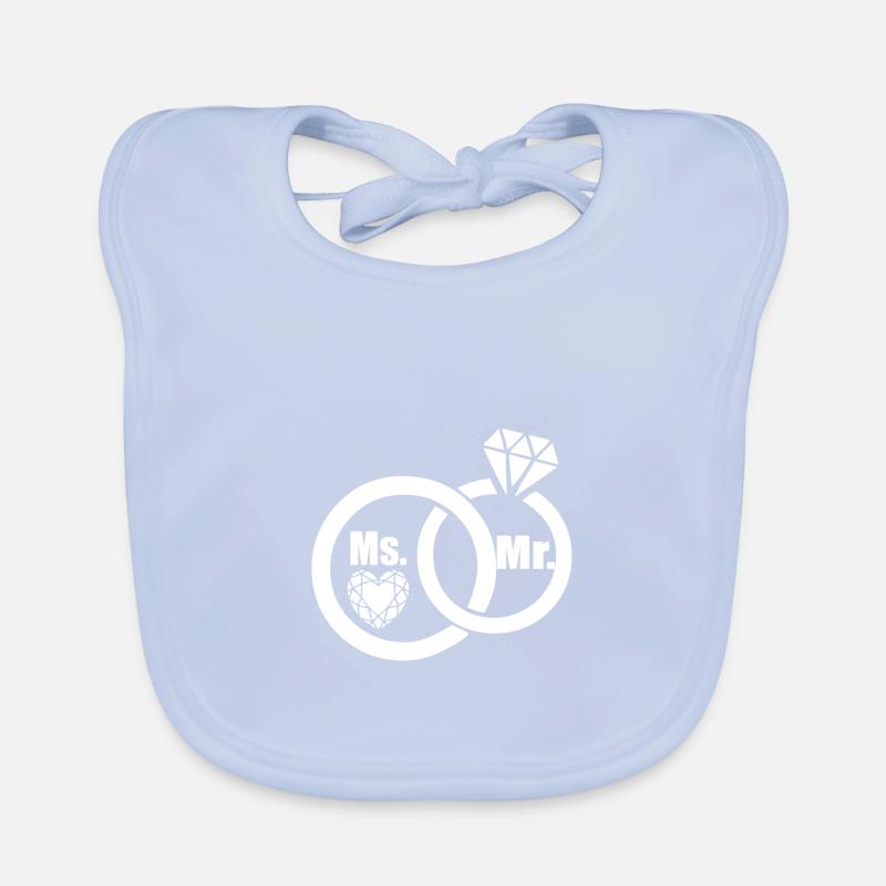 Wedding Organic Baby Bibs