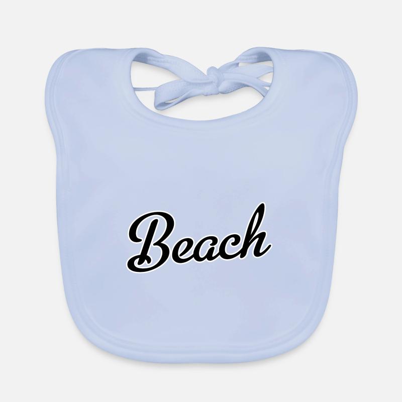 Plage Bavoir bio Bébé