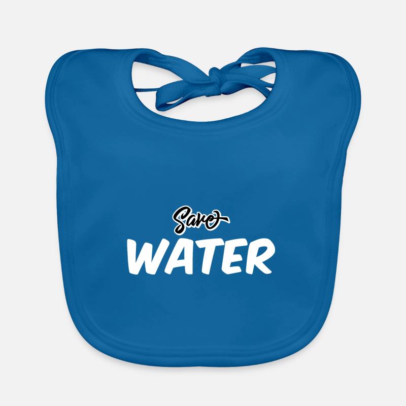 Économiser de l’eau Bavoir bio Bébé