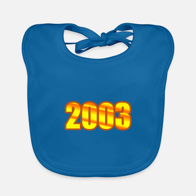Année 2003 Bavoir bio Bébé