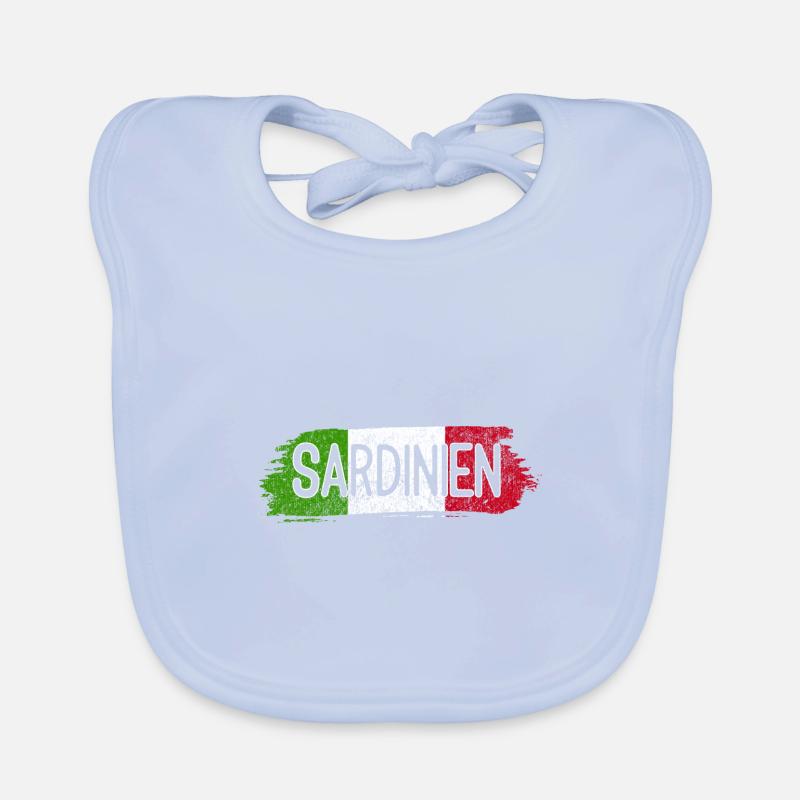 Sardaigne Italie Bavoir bio Bébé