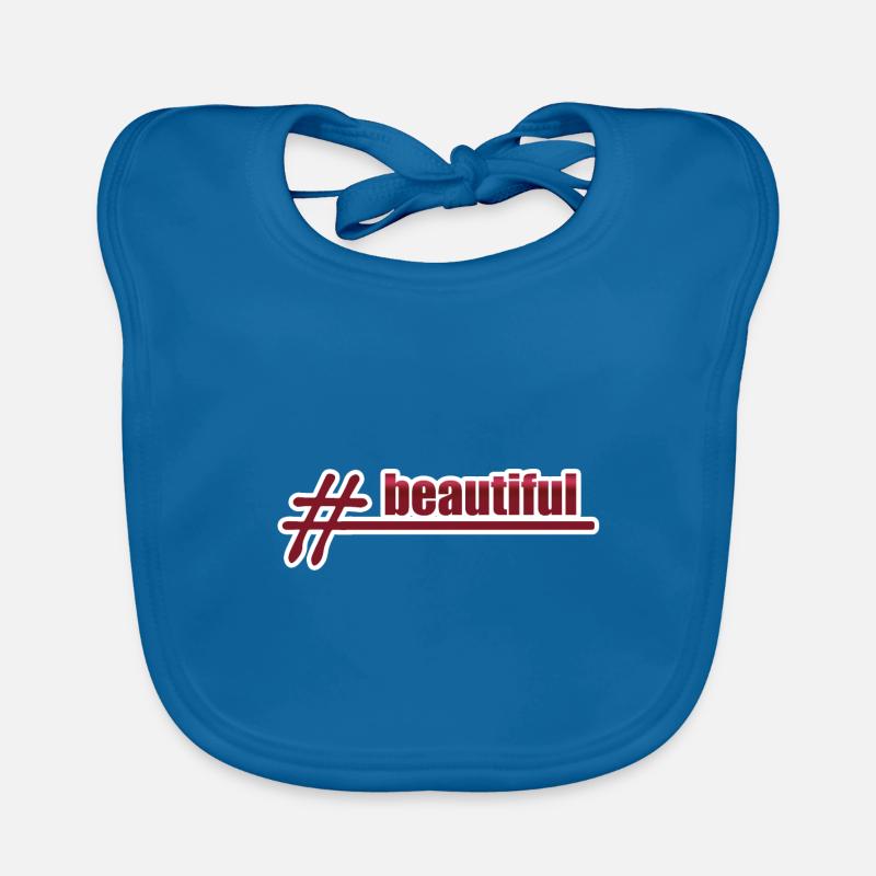 Style Hashtag beau Bavoir bio Bébé