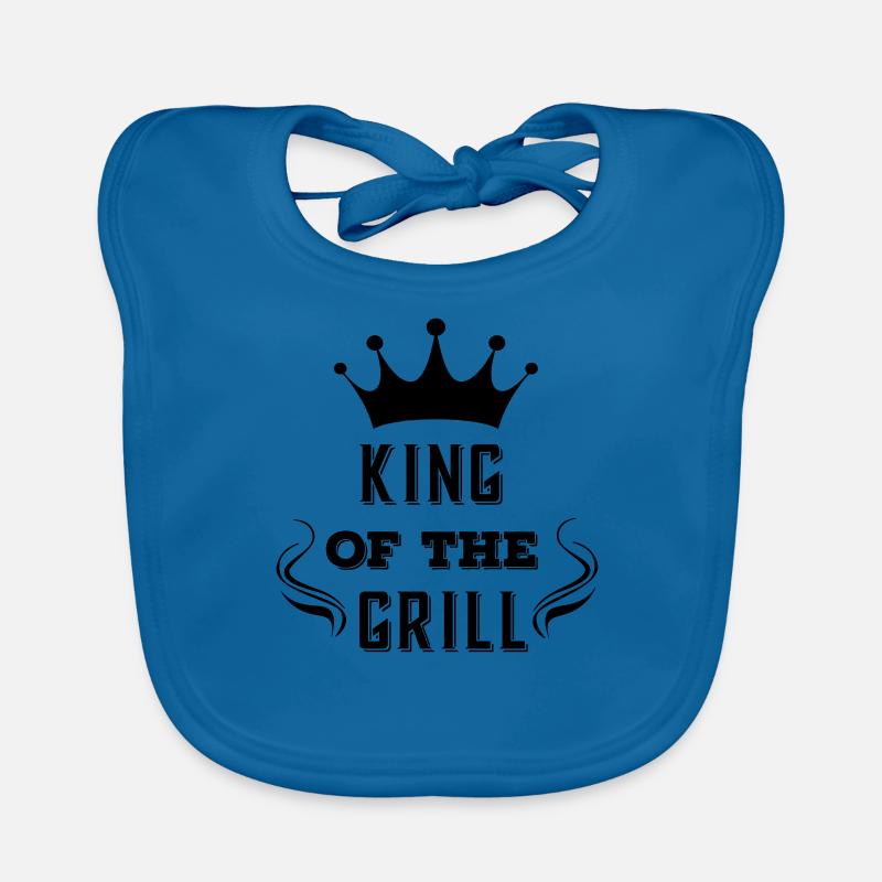 Roi du gril Bavoir bio Bébé