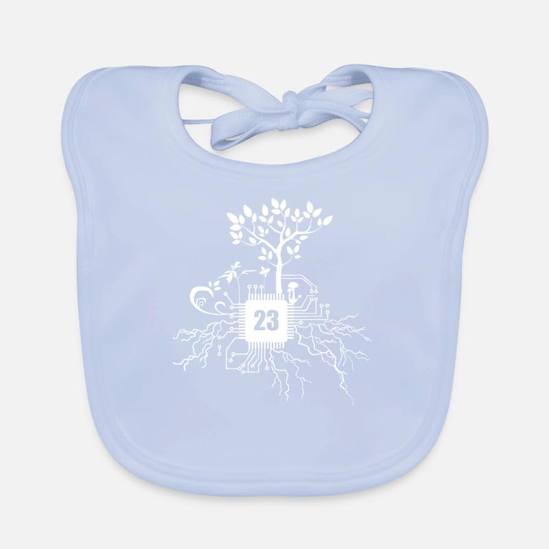 Freetek Microchip 23 Bavoir bio Bébé