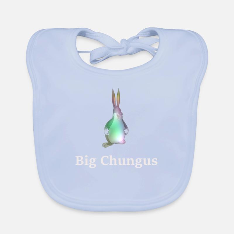 Big Chungus Bavoir bio Bébé
