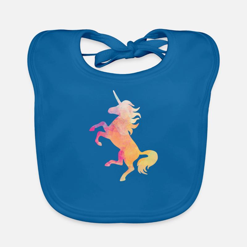 Einhorn Baby Bio-Lätzchen