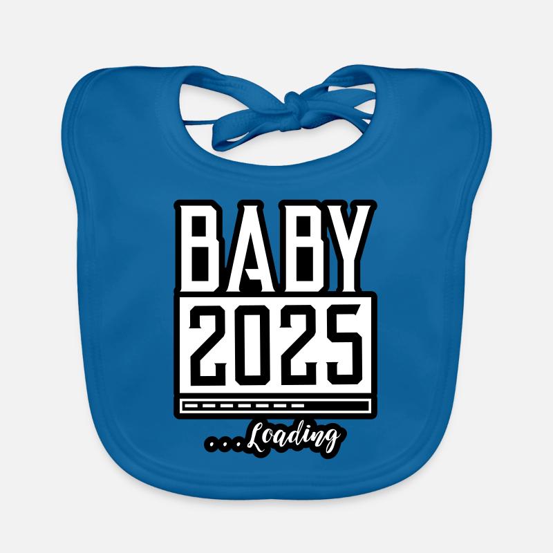 Baby 2025 Loading Babyshower Baby Bio-Lätzchen