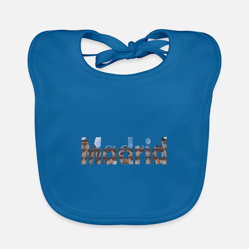 Madrid has many attractions Organic Baby Bibs